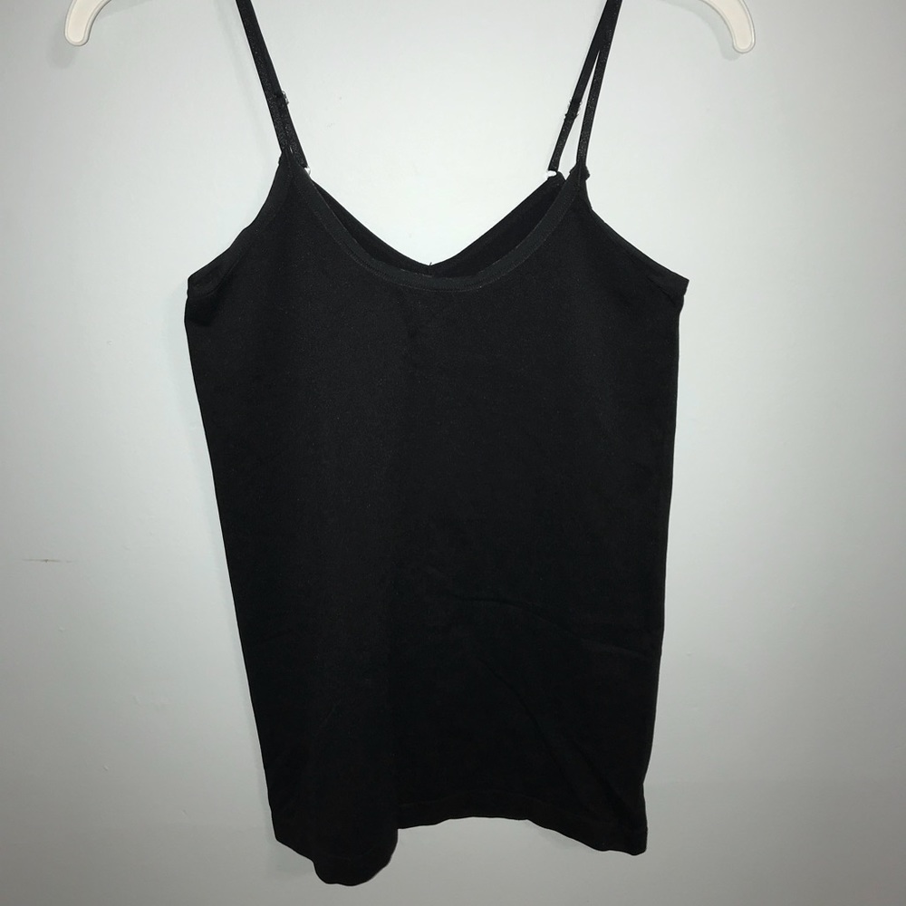 Plain Black Tank Top
